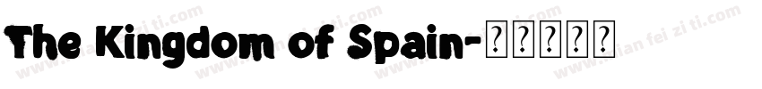 The Kingdom of Spain字体转换